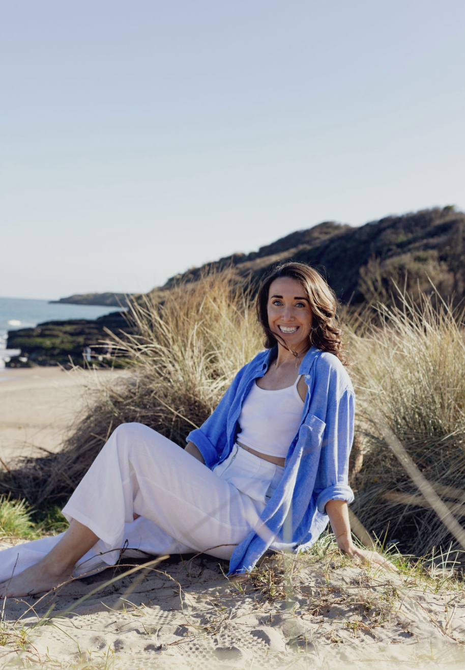 Sarah Curran by the coast